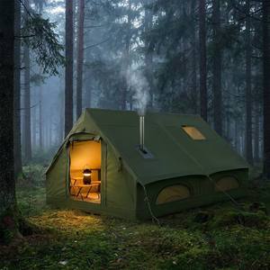 <span class=keywords><strong>Tente</strong></span> de glamping <span class=keywords><strong>gonflable</strong></span> de luxe <span class=keywords><strong>avec</strong></span> cheminée, imperméable 4 saisons, cabine pneumatique pour 6 à 8 personnes, idéale pour le camping familial en hiver - Product Image 5