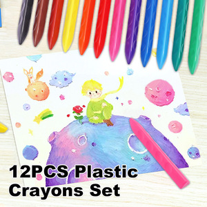 Lot de fournitures scolaires en gros : Crayons sensoriels triangulaires incassables, ensemble de 12 couleurs pour cadeaux d'anniversaire d'enfants - Product Image 2