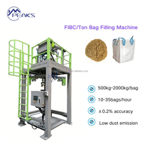 Machine de remplissage semi-automatique de sacs à valve pour poudre de talc 30 kg, machine d'emballage et de scellage de sacs à valve pour poudre de kaolin