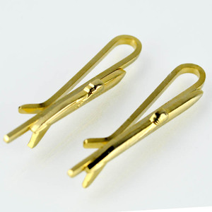 Fermacravatta da <span class=keywords><strong>Uomo</strong></span> in Metallo Dorato di Lusso con Logo Aereo Personalizzabile, Vendita all'Ingrosso - Product Image 4