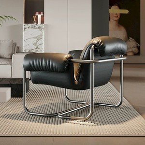 Fauteuil suspendu <span class=keywords><strong>Acapulco</strong></span> moderne haut de gamme, confortable, en cuir, pour salon - Product Image 4