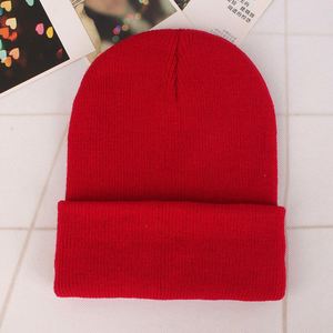 Gorro de invierno al por mayor gorro de invierno Unisex multicolor en blanco gorro de punto logotipo personalizado bordado para hombre mujer sombreros de invierno - Product Image 5