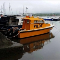 Bateau de patrouille en aluminium soudé rapide de 9 m à vendre, fabriqué en alliage durable