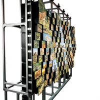 Video Wall LED de Alta Definición 1080P para Interiores, con Unión sin Costuras y Brillo de 500cd para Pantallas Publicitarias