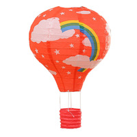Lanternes colorées de papier de ballon à air chaud de décoration de partie pour la décoration à la maison