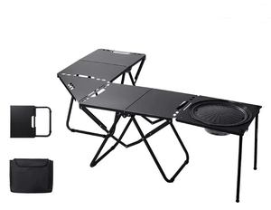 Mesa Plegable Táctica para Acampar al Aire Libre IGT, Mesa de Picnic Ligera y Portátil, Juego Completo de Equipamiento - Product Image 2