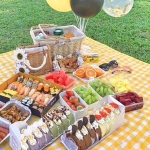 Alfombra de Picnic Impermeable Rectangular, Gruesa, de Tela Oxford, para Primavera, Camping, Playa, Resistente a la Humedad - Product Image 5