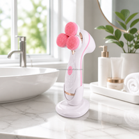Brosse nettoyante électrique pour le visage, exfoliant pour le corps, soin de la peau, nettoyage en profondeur des pores, rechargeable