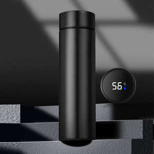 smart tumbler 17oz 500ml smart <b>insulated</b> water bottle vacuum double-wall led temperature smart water bottle - Product Image 2