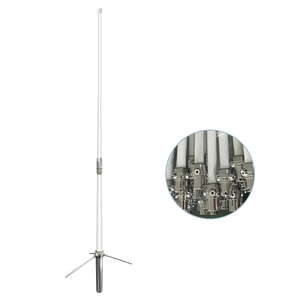 เสาอากาศสถานีฐานไฟเบอร์กลาสแบบสองย่านความถี่ 144/430MHz Diamonds Omni Dual Band VHF UHF X300 - Product Image 1