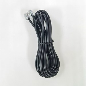 RJ9/RJ11/RJ12/RJ45 <span class=keywords><strong>Cable</strong></span> de teléfono redondo Teléfono de 6 pines Línea de 5 núcleos <span class=keywords><strong>Cable</strong></span> de teléfono de cobre desnudo - Product Image 6