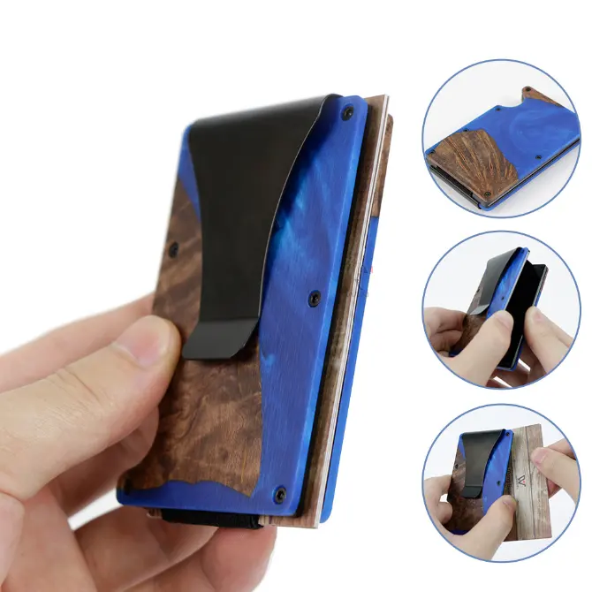 Money Clip Card Holder