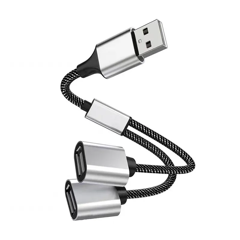 Usb Extender Opladen Splitter Usb Dock Plug Naar Usb Disk Toetsenbord Muis Laptop