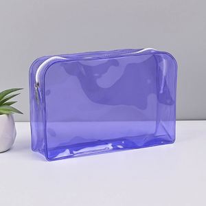Sac de voyage transparent en EVA avec poignée, personnalisable, faible MOQ, pour accessoires capillaires, bonbons et maquillage pour enfants, en PVC coloré - Product Image 5