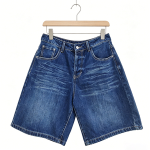 Shorts en jean amples Huanqiu pour <span class=keywords><strong>homme</strong></span> – Collection été – Style urbain – Grandes tailles - Product Image 1