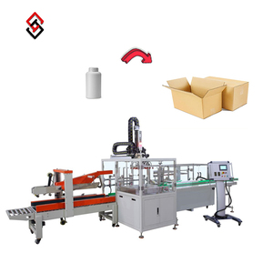 Machine d'emballage multifonctionnelle numérique automatique pour l'ouverture, l'emballage, l'étiquetage et la fermeture de cartons en papier, pour le transport alimentaire - Product Image 1