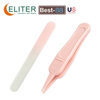 Eliter Vente en gros à prix réduit Lime à ongles pour bébé Coupe-ongles électrique Ensemble de manucure Ensemble de manucure pour bébés