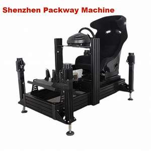 4 Dof Motion Platform AC220V Servo Motor Car <span class=keywords><strong>Simulator</strong></span> Ethernet Pc Game Driving <span class=keywords><strong>Simulator</strong></span> avec contrôleur intégré - Product Image 2