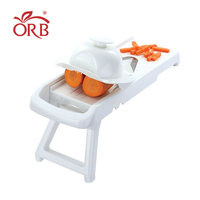 Mandoline manuelle en plastique en forme de V pour couper les légumes, idéale pour un usage quotidien