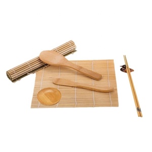 Kit de fabrication de sushi en bambou écologique 23 en 1 pour la cuisine à domicile et les débutants. - Product Image 2