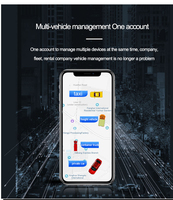 Traceur GPS GLONASS 2G/4G magnétique avec application Android et garantie d'un an pour voitures, motos et vélos