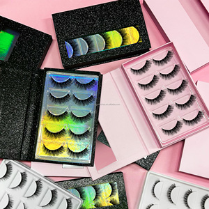 Lông mi tự nhiên bán buôn 3D Faux Mink khối lượng ngắn Mink lông mi lộn xộn dải đồ sộ Lash Nhà cung cấp số lượng lớn - Product Image 2