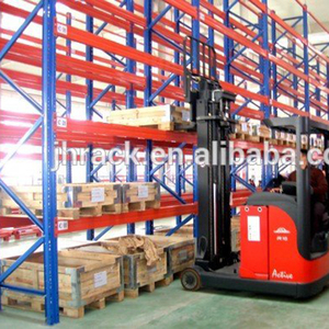 Cremagliera industriale pesante cremagliera in metallo carrello elevatore accessibile magazzino di stoccaggio pesante Pallet ci ha certificato - Product Image 3