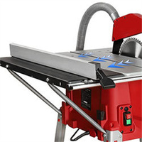 Scie à table de 10 pouces 1800W pour la coupe du bois 255mm