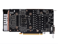 Tarjeta gráfica para juegos Zotac GeForce GTX 1660 6GB GDDR5 con interfaz PCI Express de salida DVI para uso en escritorio utilizada con ventilador
