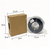 Filament d'impression 3D en TPU arc-en-ciel 98A, 1,75 mm, 1 kg, haute dureté pour imprimante 3D, vente en gros