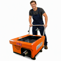 Pompe à béton compacte SG à alimentation spirale, machine de transfert électrique pour structures secondaires