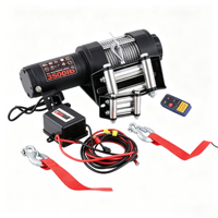Treuil électrique 12V 3500 Lbs avec câble en acier, treuil pour ATV UTV, remorquage tout-terrain, remorquage de véhicule, sauvetage en cas de panne 4x4 SUV