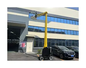 CE Self-propelled telescopic Vertical Mast Boom Lift for Narrow Space work