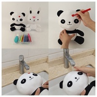 Peluche en forme de lapin tigre blanc à colorier avec des marqueurs lavables, jouet en peluche à peindre pour enfants, cadeau