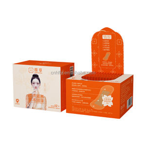 Groothandel 180mm Rode Ginseng 100% Katoenen Inlegkruisjes Zonder Vleugels Lekbescherming Zacht Aanvoelend Verwijdert Geuren Houdt Droog Chinese Kruiden Vaginale - Product Image 1