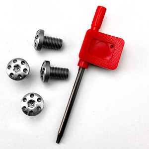 Kit de tornillos Torx B8 de acero inoxidable mecanizados por CNC personalizados, sujetadores de repuesto multicolor para uso diario en deportes al aire libre - Product Image 5