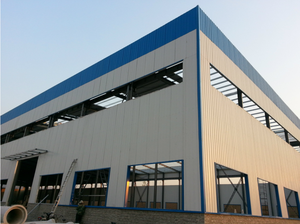 Fábrica Diretamente Atacado Estrutura De Aço Pré-fabricada Armazém Logística - Product Image 5