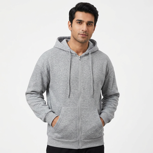Sudaderas con capucha de algodón estampadas para hombre de alta calidad, con logotipo personalizado, gruesas, extragrandes, de forro polar para el invierno - Product Image 1