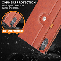 Housse pour Tablette Xiaomi Redmi Pad Pro 12,1 Pouces, Étui en Cuir PU de Haute Qualité avec Fonction de Rotation à 360 Degrés