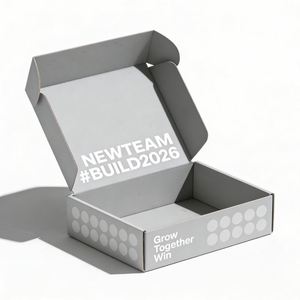 Professional Factory Direct Custom Color Jewelry Decoration <b>Folder</b> Style Rectangle Paper <b>Box</b> Custom Size for Brand Gift - Product Image 1