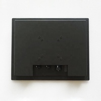 15 pulgadas de vídeo compuesto RCA BNC AV 1500 NITs luz del sol legible Full IP67 Monitor LCD a prueba de agua