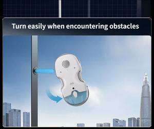 Robot de nettoyage de vitres électrique automatique HUTT C65, aspiration 3800Pa, pulvérisation d'eau, nettoyeur de vitres intelligent, moteur sans balais pour la maison et l'hôtel - Product Image 4