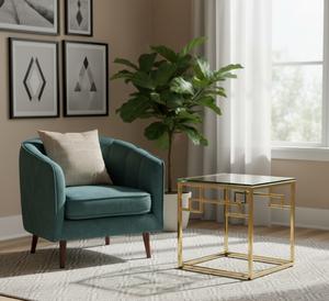 Mesas de Consola Modernas y Contemporáneas de Aluminio, Muebles Elegantes para Sala de Estar, Dormitorio, Comedor, Hotel, Salón y Hostelería - Product Image 3