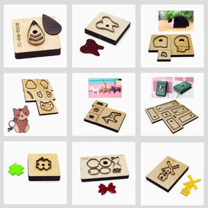 Herramientas artesanales de cuero personalizadas. Troqueles de corte de acrílico aplicables a cajas de papel, cuero y telas - Product Image 5