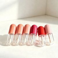 Tube de brillant à lèvres Peiquan Capsule 5ml, mini flacons portables pour brillant à lèvres, emballage cosmétique pour brillant à lèvres