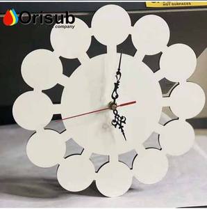 Meilleures ventes <span class=keywords><strong>Horloge</strong></span> <span class=keywords><strong>murale</strong></span> circulaire de 12 pouces pour sublimation pour impression - Product Image 5