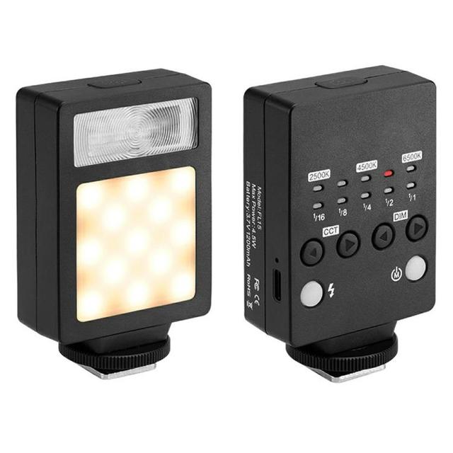 Factory Price Camera External Photography Mini Flash Light Professional Portable Hot Shoe LED Light