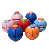 Tour spirale anti-stress rotative en plastique imprimé en 3D, jouet créatif pour les doigts, ornement éducatif en forme de tomate pour jeunes