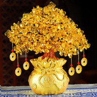Árbol de la Fortuna HBL, Árbol de Dinero Feng Shui para Decoración del Hogar, Mesa, Manualidades, Regalos, Decoración de Oficina