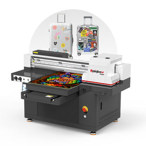 Rainbow Nano7 a2 5070 uv imprimante à plat, étui de téléphone, cartes, bouteilles en bois, cadeau, sac, boîte, machine d'impression uv, imprimante à jet d'encre - Product Image 1